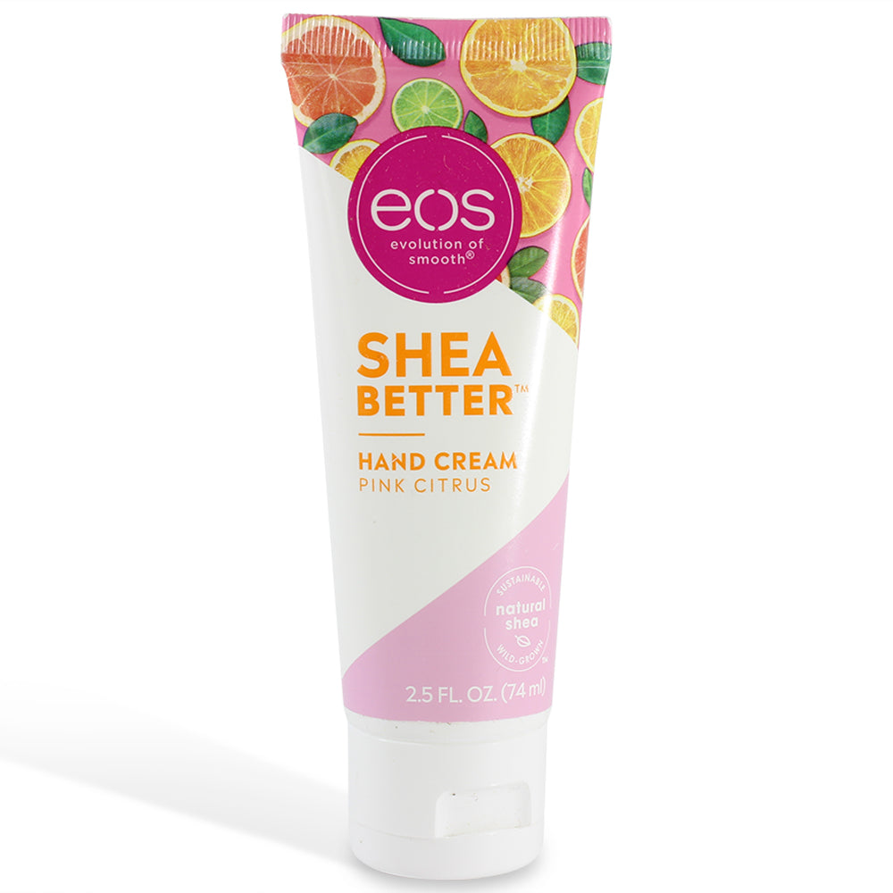 Eos 74mL Pink Citrus Shea Better Moisturising Hand Cream