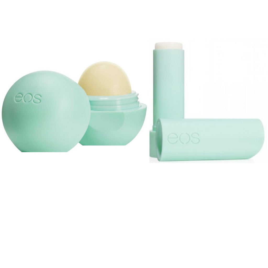 Eos Organic Sweet Mint Combo Pack 7g Lip Balm Sphere & 4g Lip Balm Stick