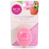 Eos Strawberry Peach Super Soft Natural Shea Lip Balm Sphere 7g