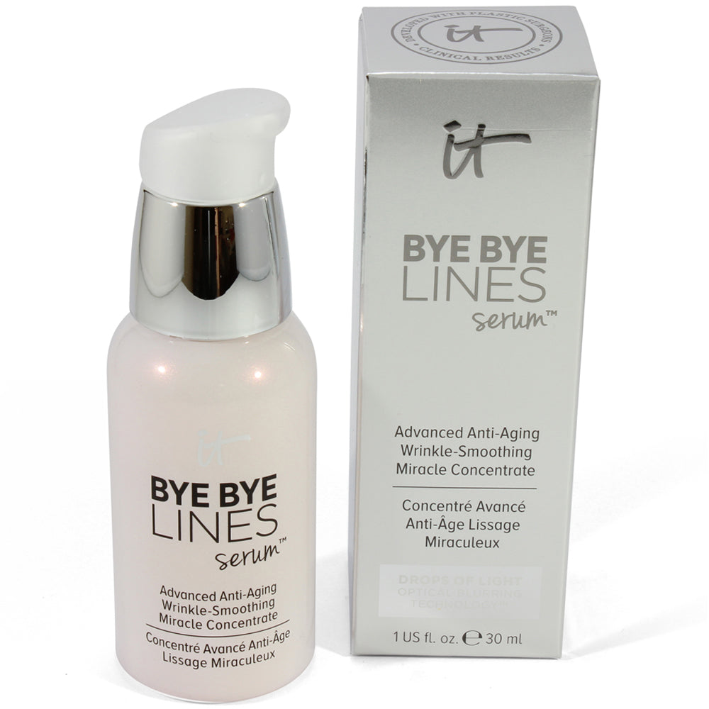 IT Cosmetics 30mL Bye Bye Lines Serum Advanced Anti-Ageing Miracle Concentrate