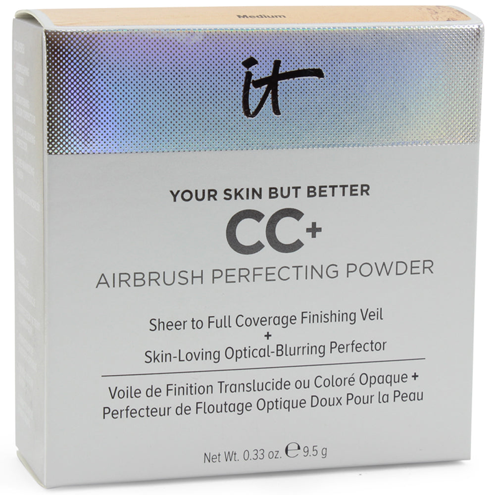 IT Cosmetics 9.5g CC+Airbrush Perfecting Face Powder Medium Shade