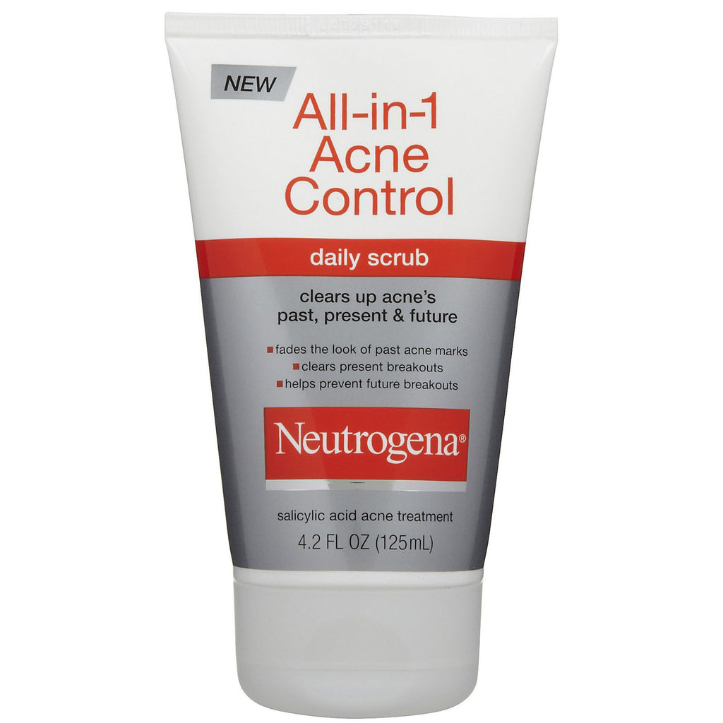 Neutrogena 125mL All-in-1 Acne Control Daily Scrub