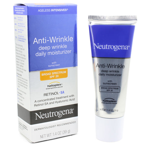 Neutrogena 39mL Ageless Intensives Anti-Wrinkle Deep Wrinkle Daily Moisturiser