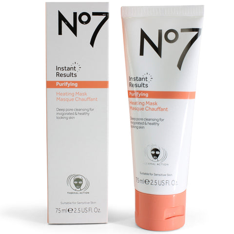 Boots No. 7 75mL Instant Results Purifying Heating Mask