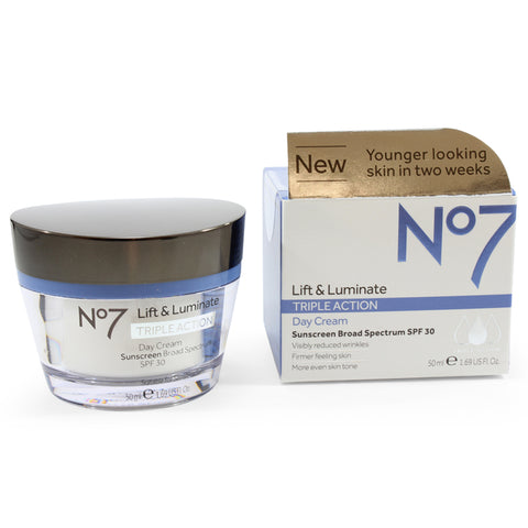 Boots No. 7 50mL Lift & Luminate Triple Action Day Cream