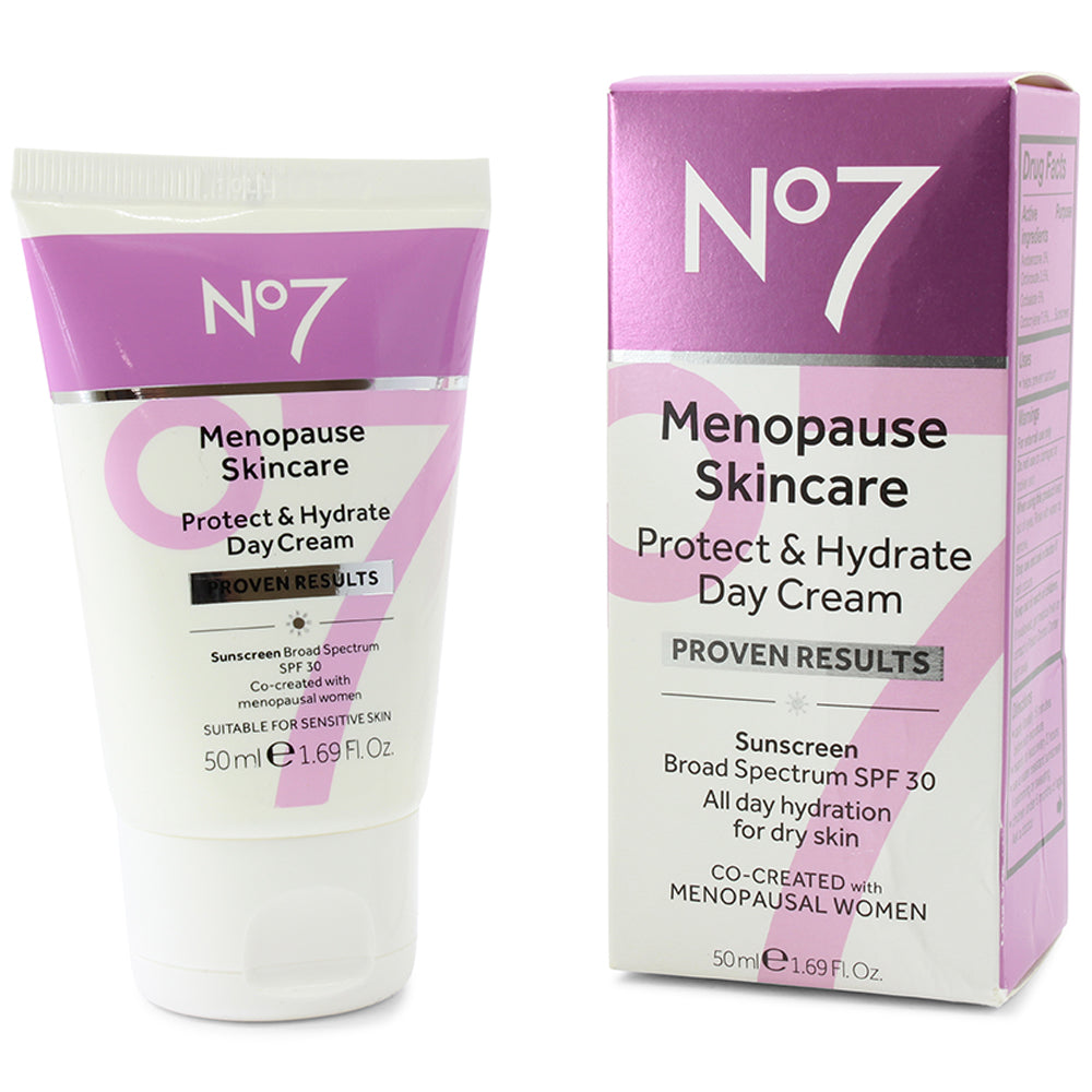 Boots No. 7 50mL Menopause Skincare Protect & Hydrate Day Cream