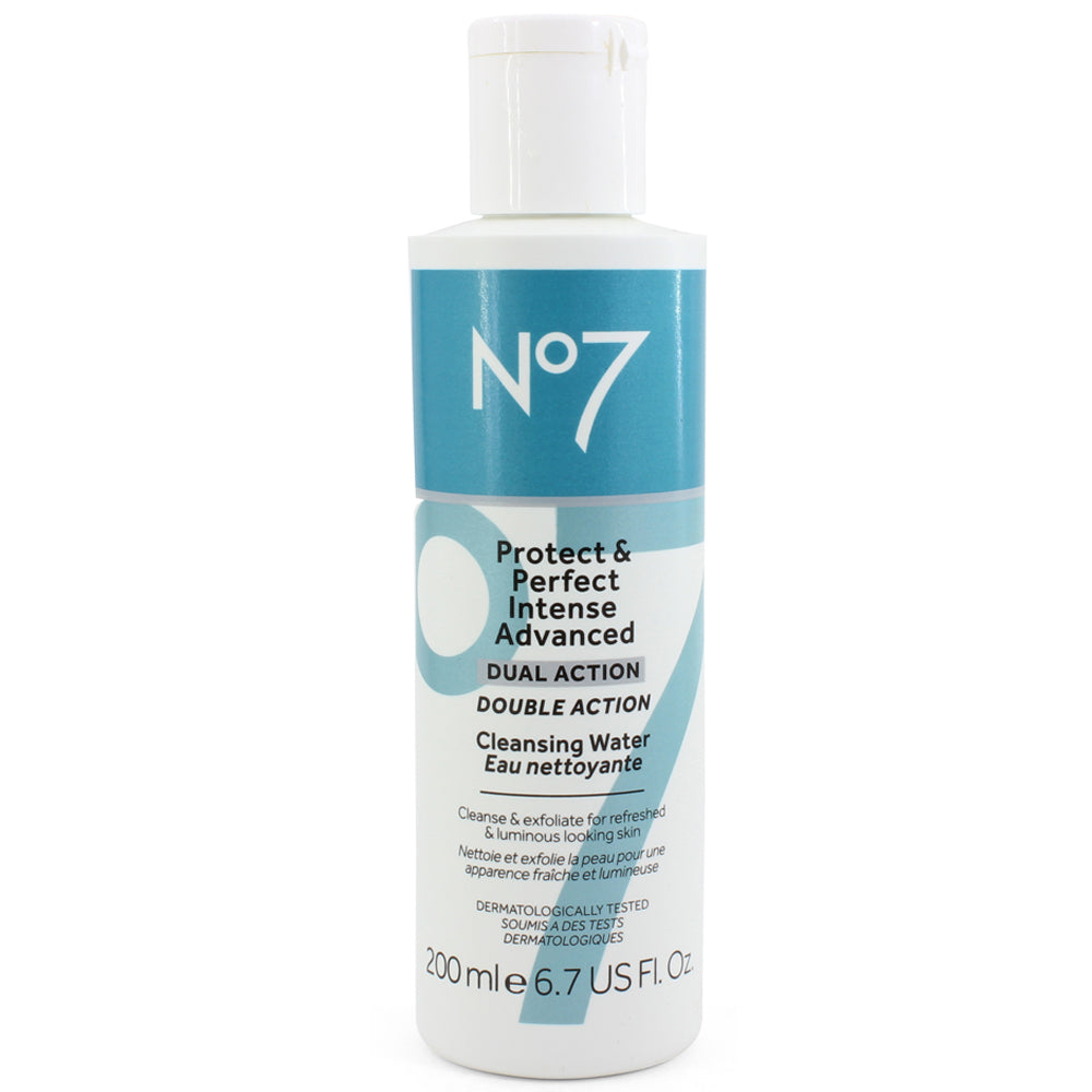 Boots No 7 200mL Protect & Perfect Intense Double Action Cleansing Water