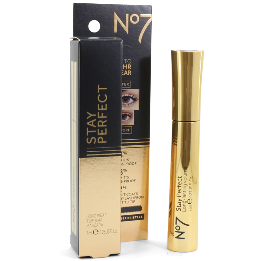 Boots No. 7 7mL Stay Perfect Long Wear Tubular Mascara (Black)