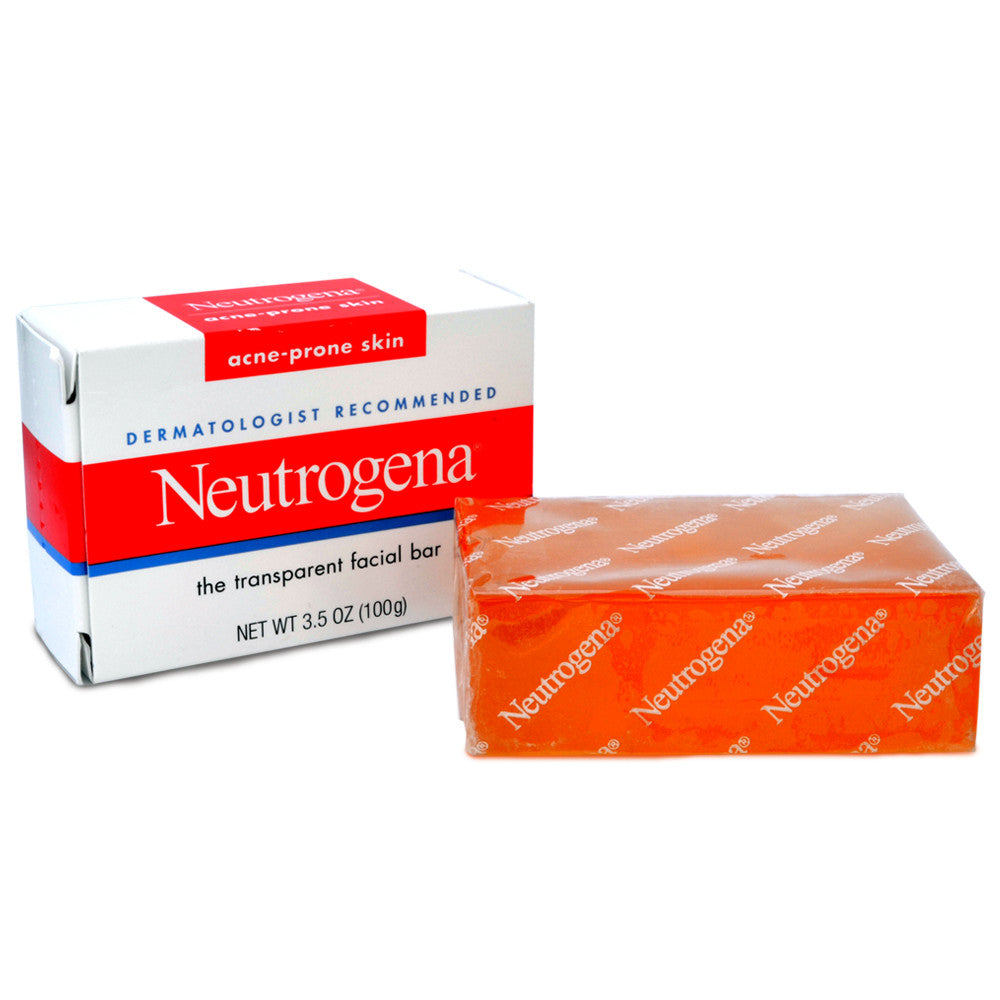 Neutrogena 100g Acne Prone Skin Transparent Facial Bar