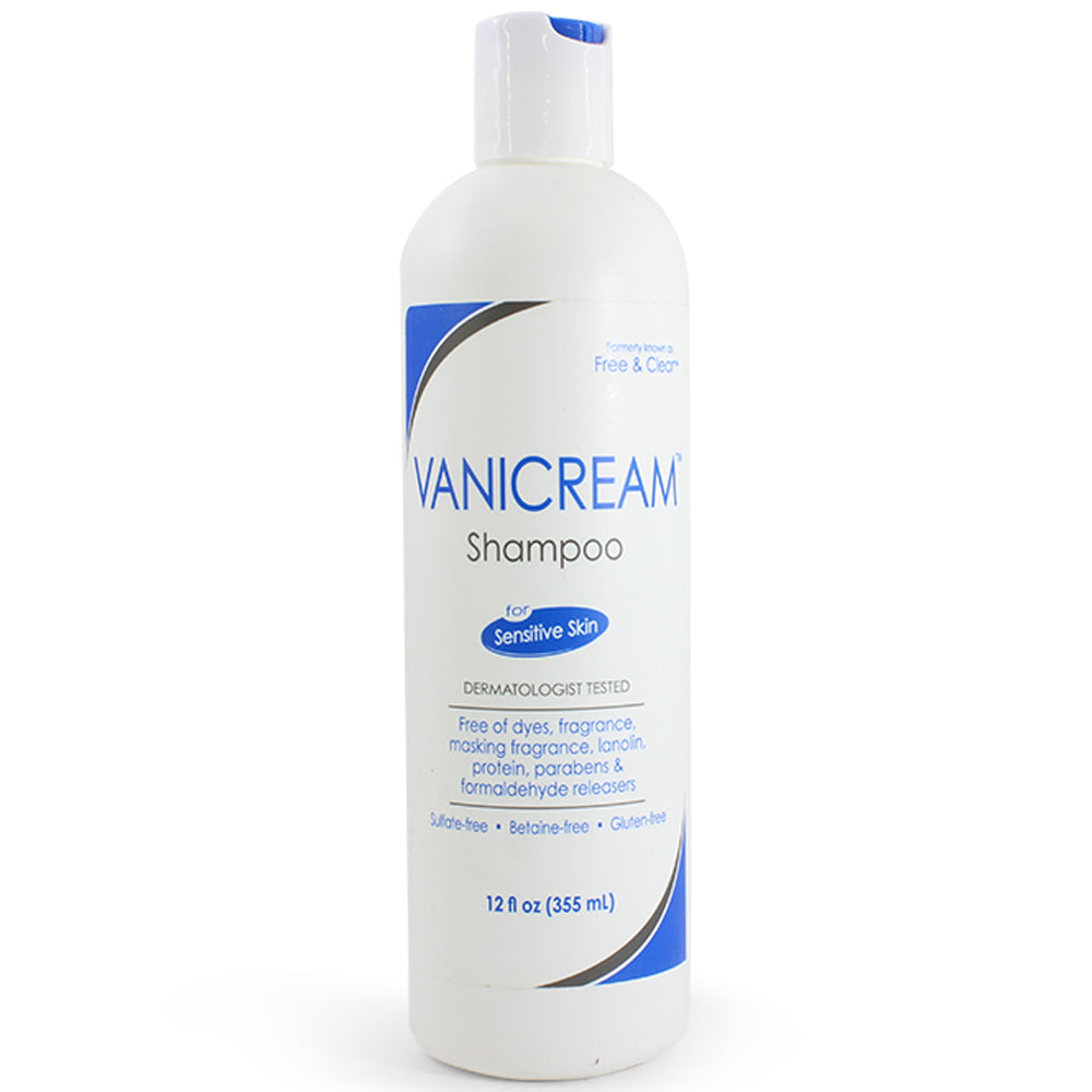 Vanicream 355mL Fragrance Free Shampoo for Sensitive Skin
